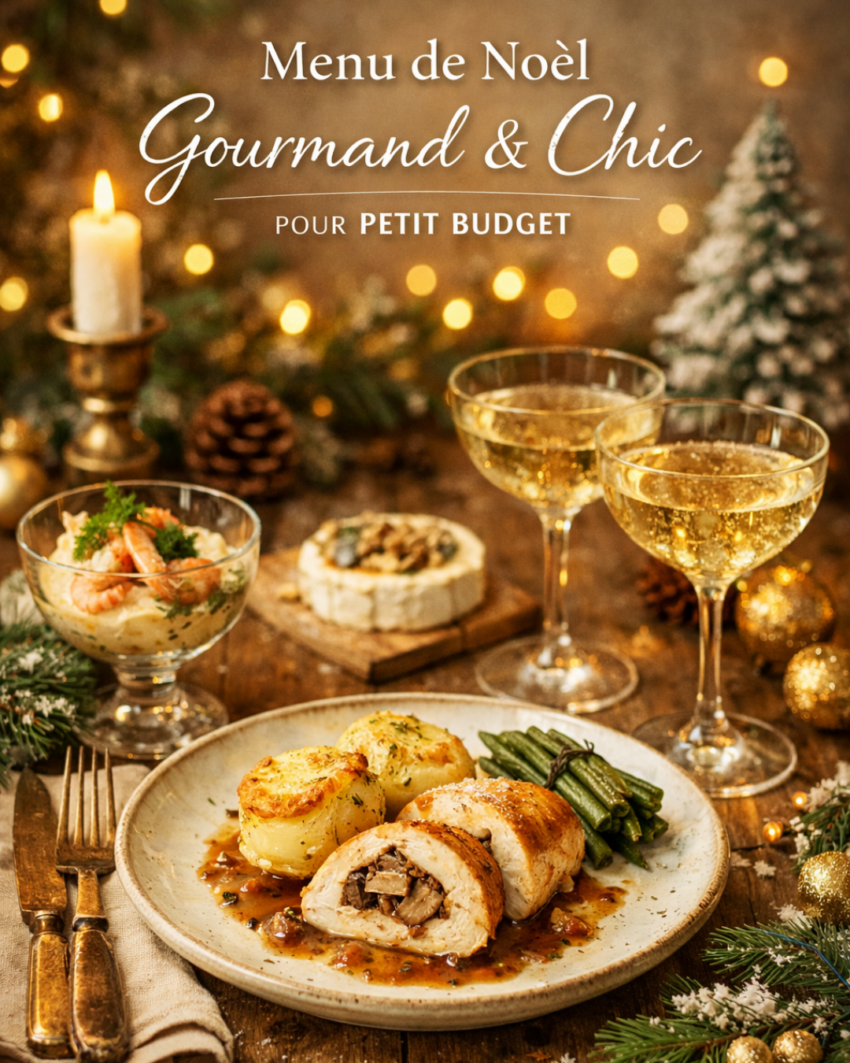 Noël 2020 : des idées pour un menu chic et pas cher