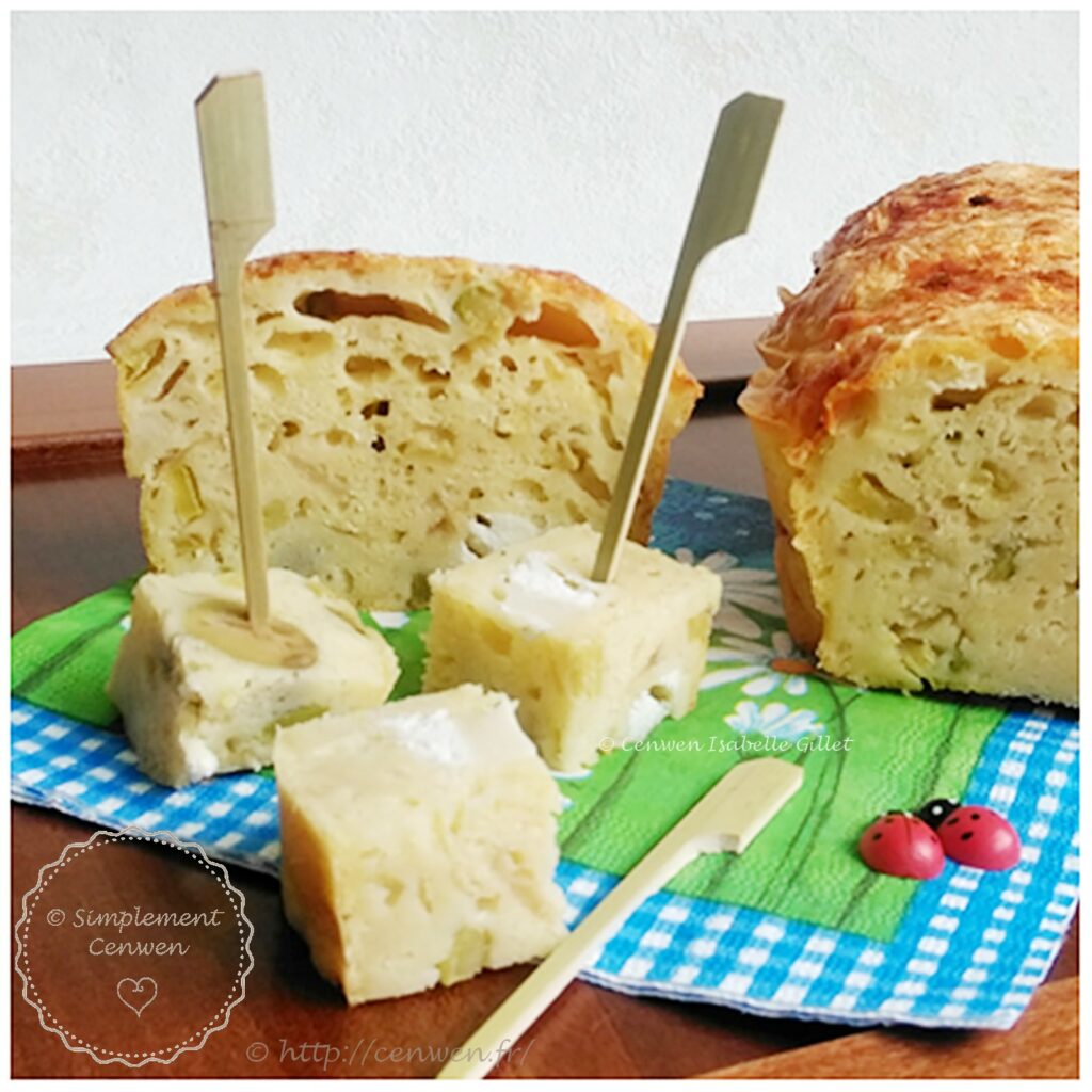 Cake salé courgette et chèvre, une recette économique gourmande et simple