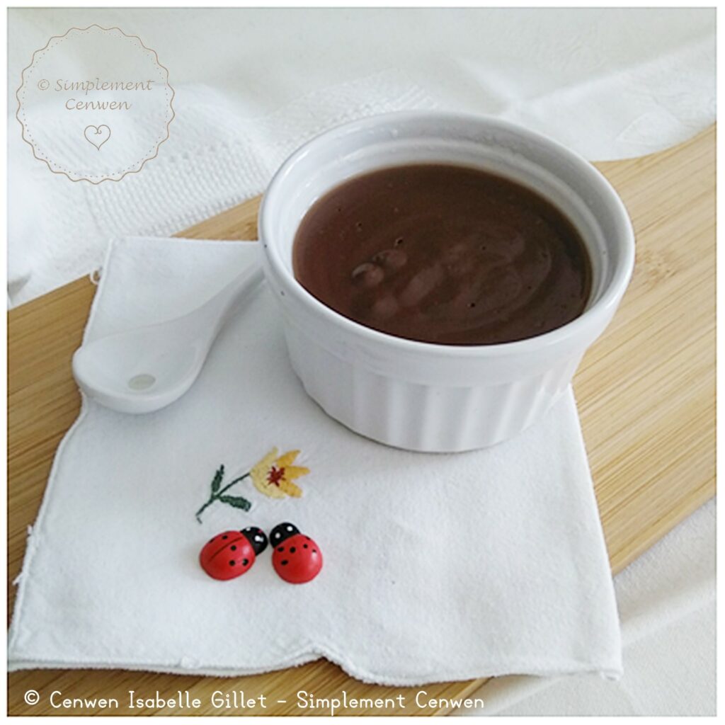 Crème dessert végétale au chocolat