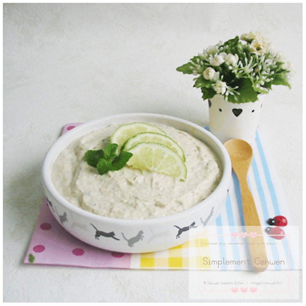 Rillettes de maquereaux au tofu soyeux et citron vert, une tartinade fraîche et légère.