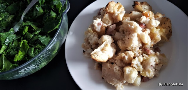 Plat de tartiflette au chou‑fleur, gratinée et réconfortante, version petit budget.