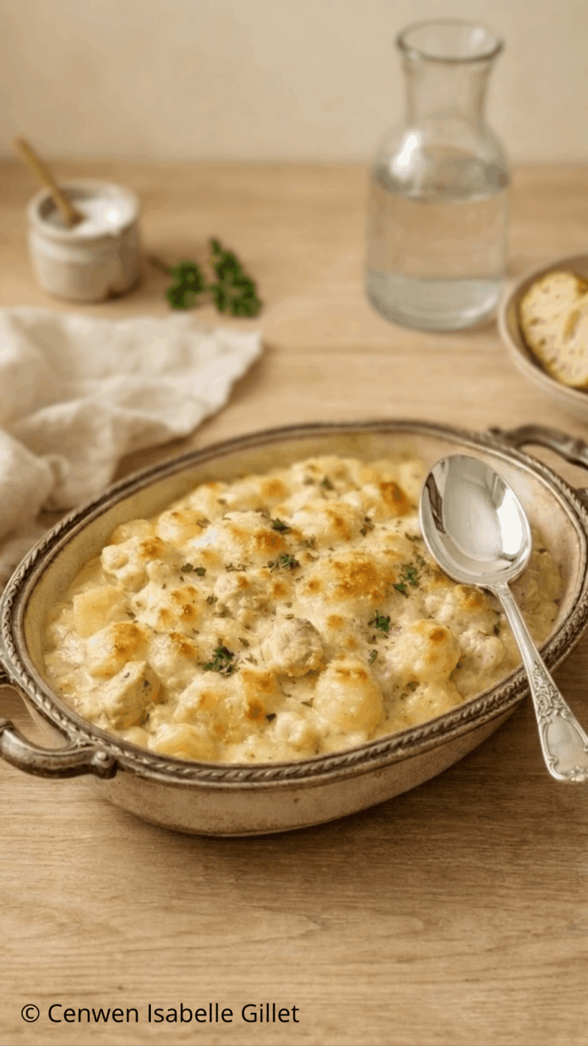 Gratin de chou-fleur maison